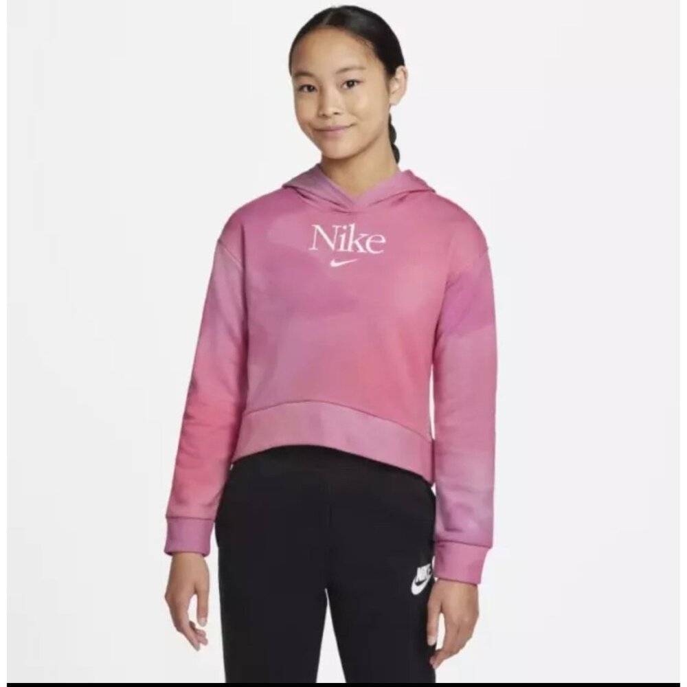 Nike Sportswear French Terry Pullover Hoodie Big Girls sz Xl